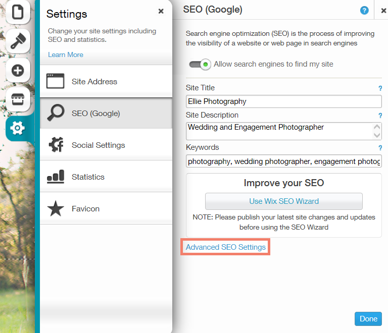 adding meta tags to website